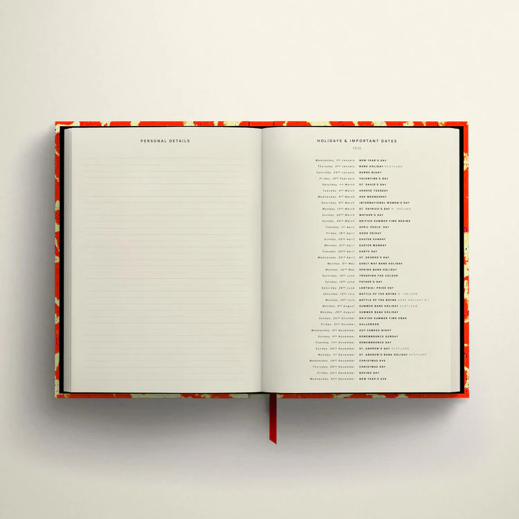1973 - A5 Red Splatter 2026 Diary - Image 2