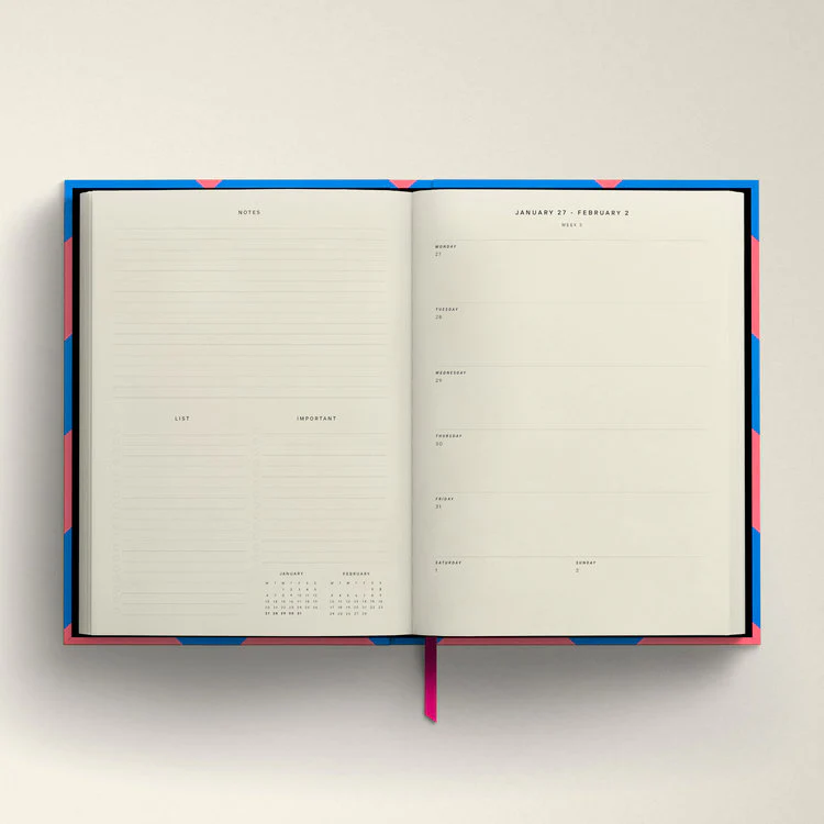 1973 - A5 Zigzag 2026 Diary - Image 5