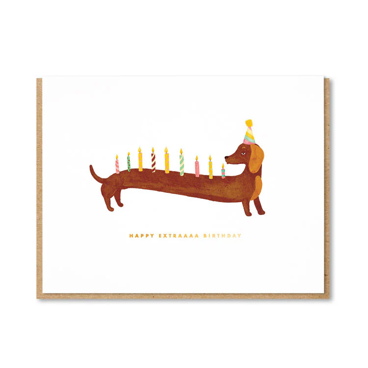 1973 Ltd - Dachshunds Extra Birthday