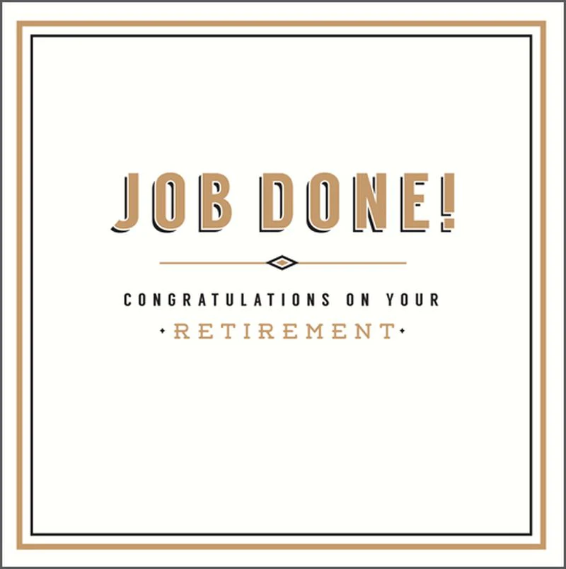 Alice Scott - Retirement Job Done!