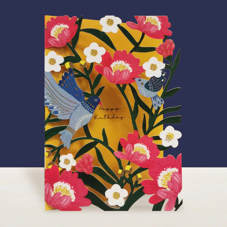 Alljoy - Birthday Birds And Flowers