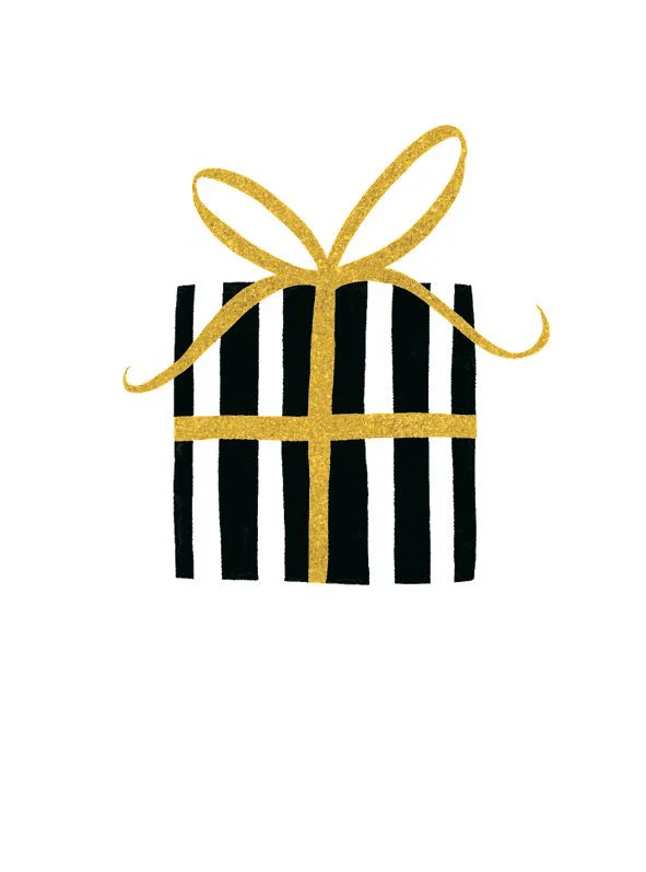 Art File The - Stripe Present Card
