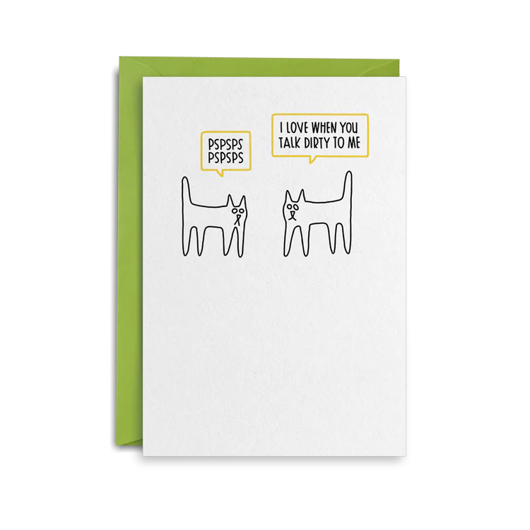 Battered Cards - Cats