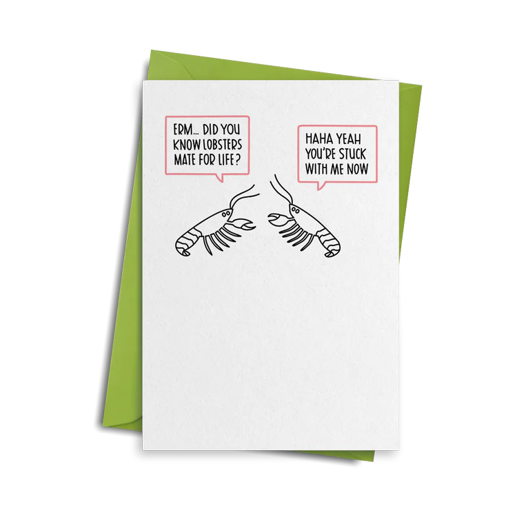 Battered Cards - Lobsters