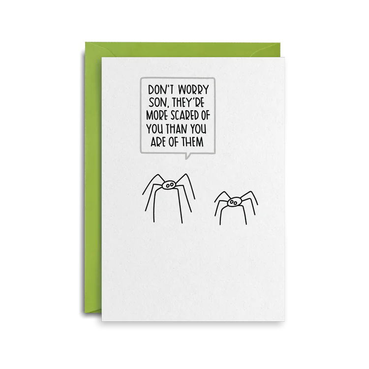 Battered Cards - Spiders