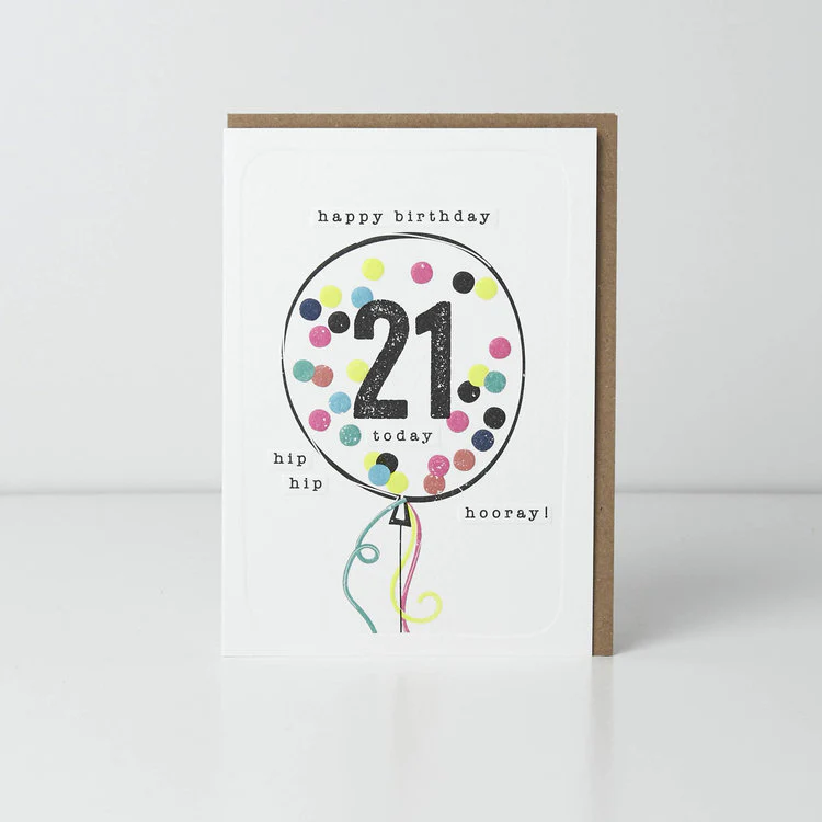 Belly Button  - 21St Birthday Balloon