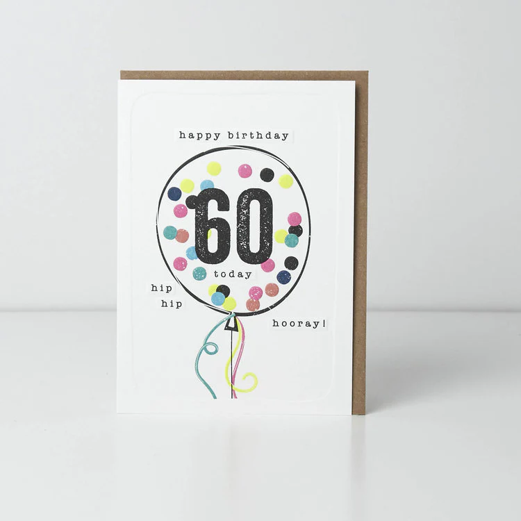Belly Button - 60Th Birthday Balloon