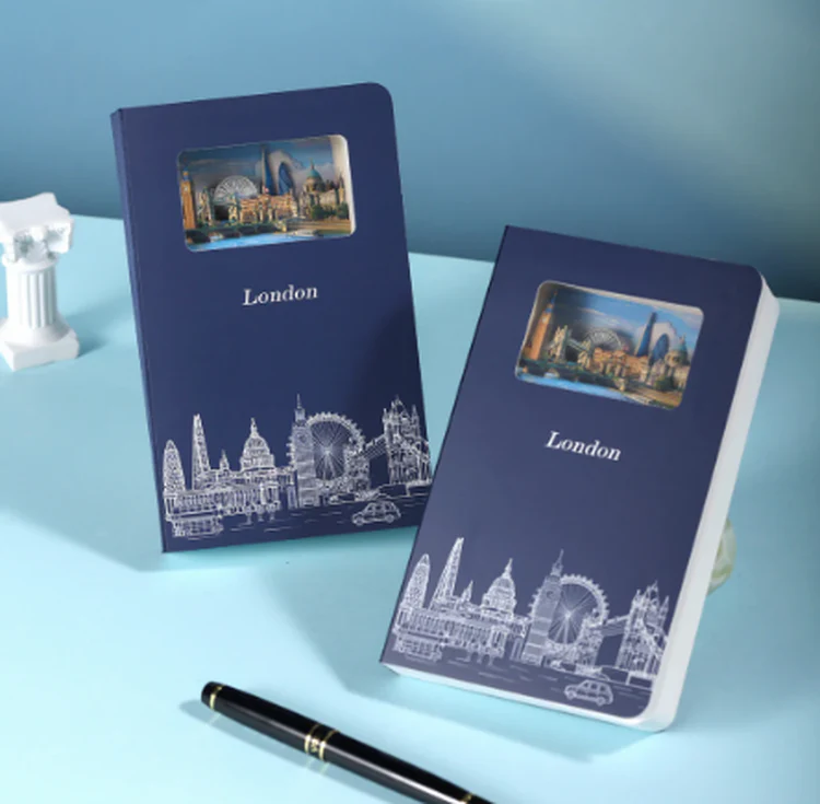 Buddhiherz - London 3D Notebook