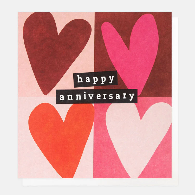 Caroline Gardner - Anniversary Patchwork Hearts
