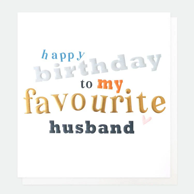 Caroline Gardner - Favourite Husband