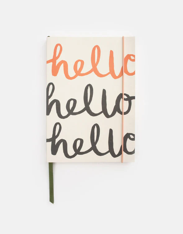 Caroline Gardner - Hello A5 Notebook