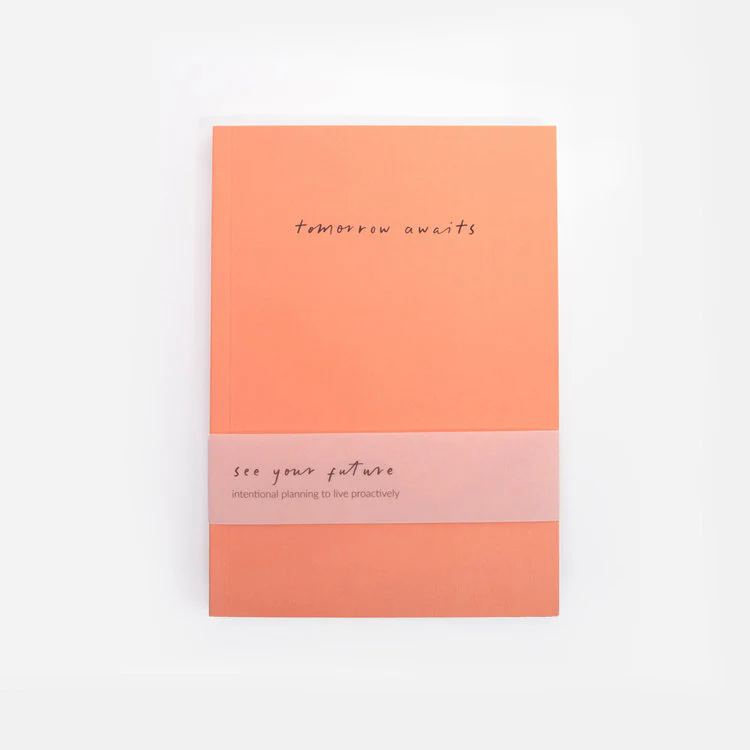 Caroline Gardner - Orange A5 Softback Notebook