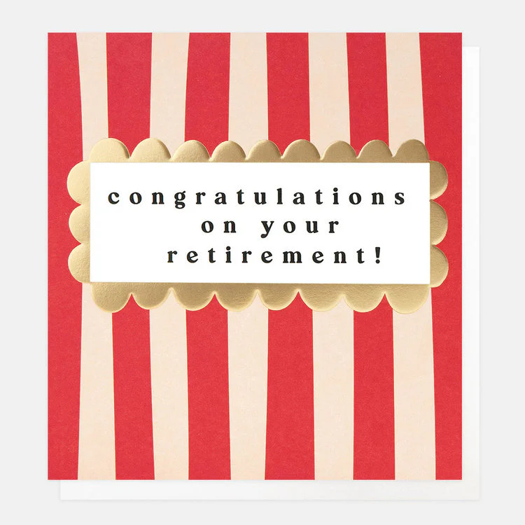 Caroline Gardner - Stripey Retirement
