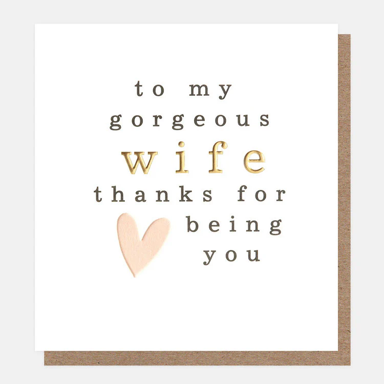Caroline Gardner  - Wife Thanks For Being You
