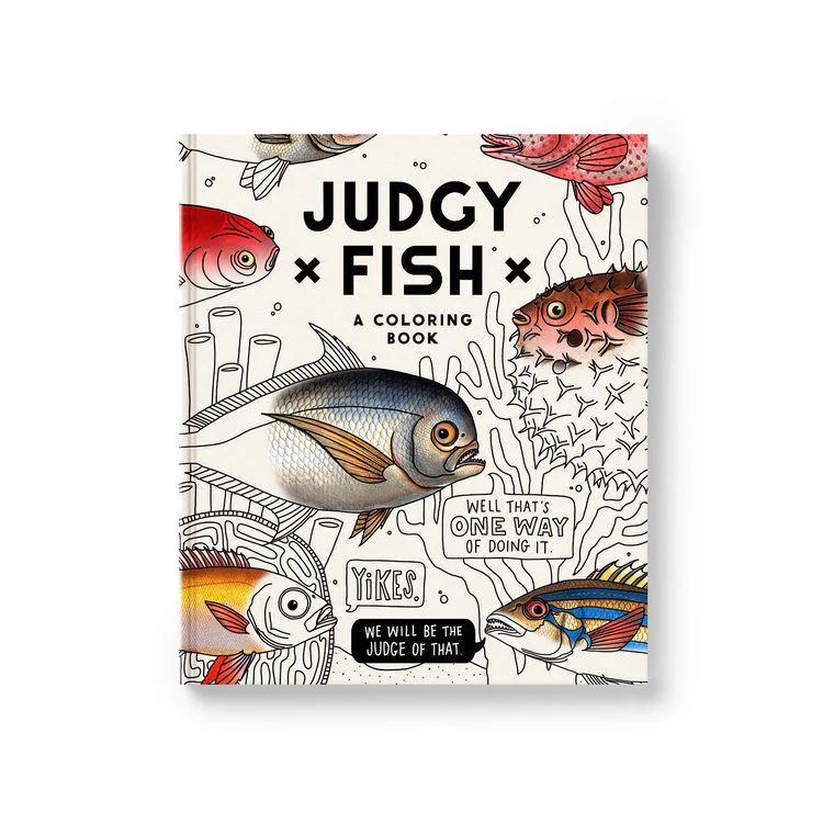 Chronicle - Judgy Fish Colouring Book