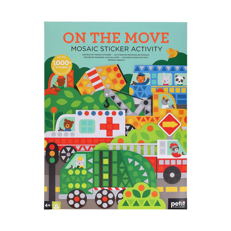 Chronicle - On The Move Mosaic Sticker Activity