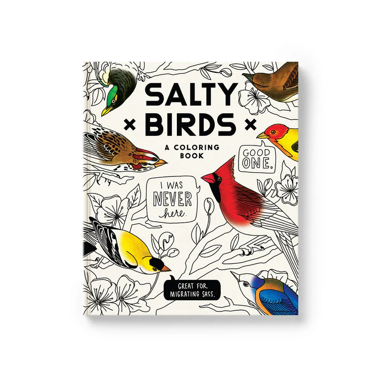 Chronicle - Salty Birds Colouring Book