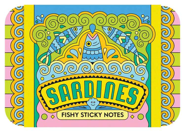 Chronicle - Sardines Sticky Notes