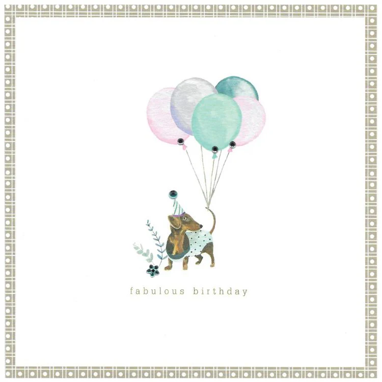 Cinnamon Aitch - Fabulous Birthday, Dog