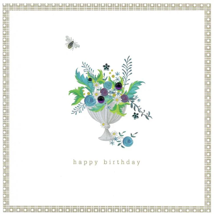 Cinnamon Aitch - Happy Birthday, Floral Arrangement