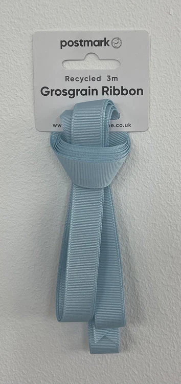 Cole Fabrics - Grosgrain 3m Ribbon - Light Blue