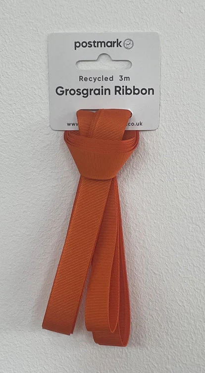 Cole Fabrics - Grosgrain 3m Ribbon - Orange