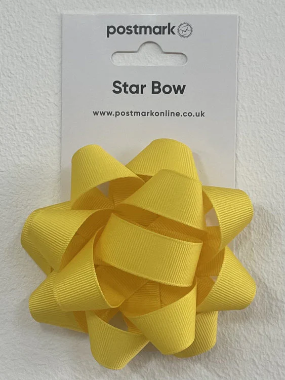 Cole Fabrics - Grosgrain Bow - Yellow