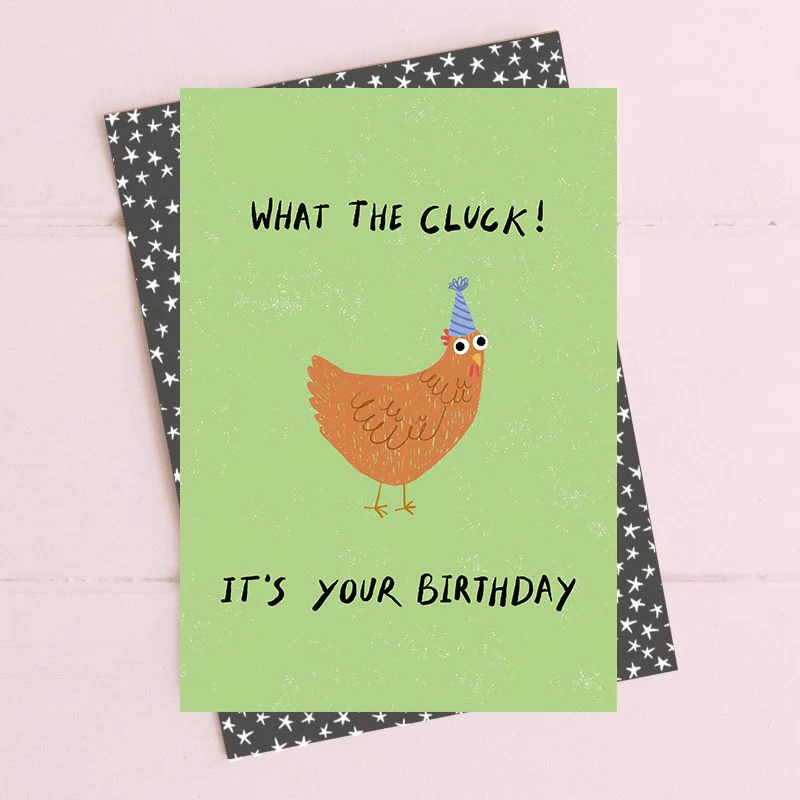 Dandelion Stationery - What the cluck!