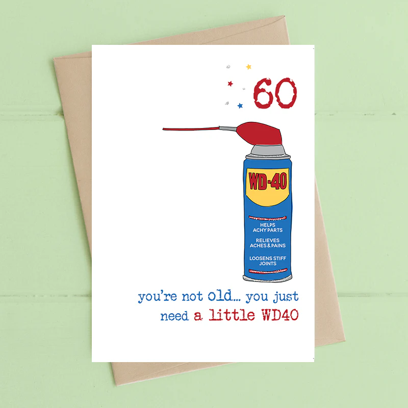 Dandelion - WD-40 - 60th Birthday