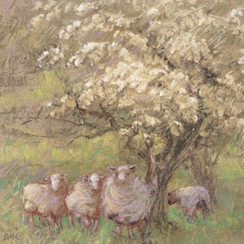 Diana Armfield - Springtime over the Berwyns