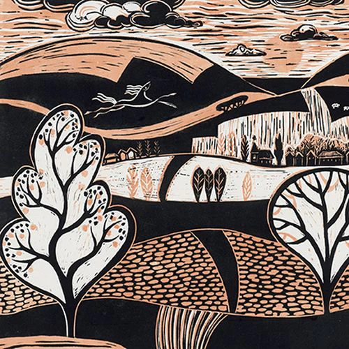 Diana Croft - The horse on hill