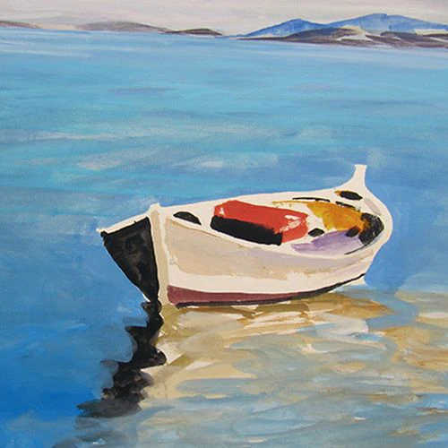 Donald Hamilton Fraser - Floating Boat