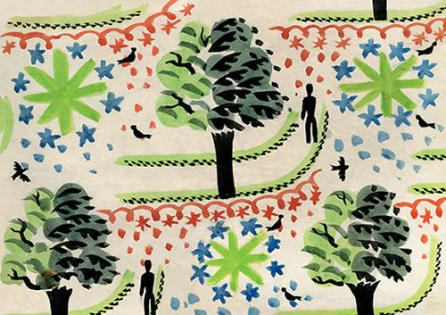 Edward Bawden - Kew Gardens