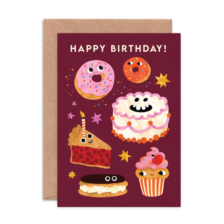 Emily Nash Illustration - Cake Faces