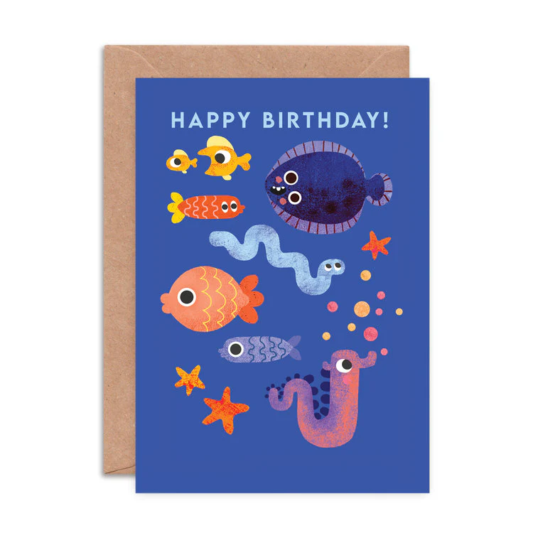 Emily Nash Illustration - Fish Faces
