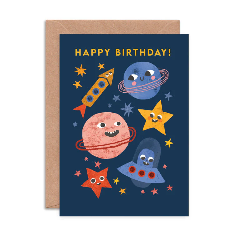 Emily Nash Illustration - Space Faces