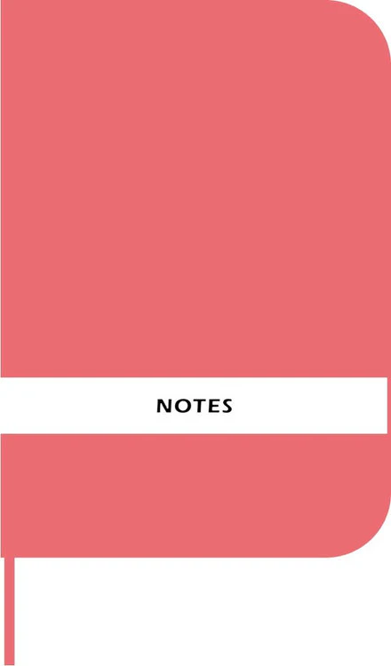 Exley - A5 Coral Notebook