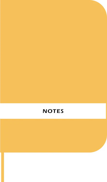 Exley - A5 Sunshine Notebook