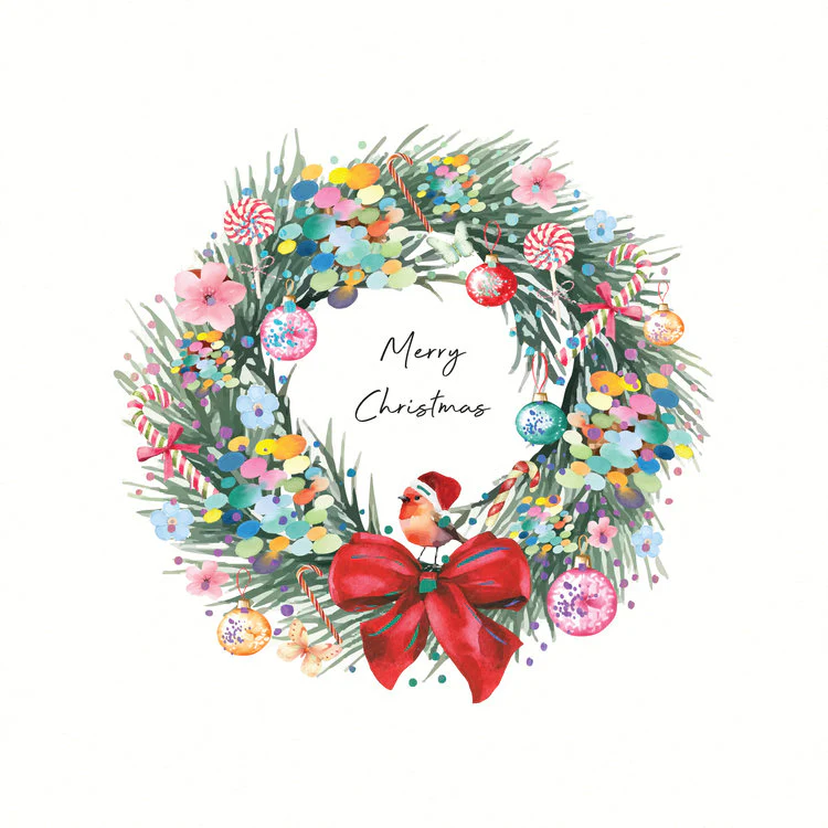 Five Dollar Shake - Merry Christmas Wreath