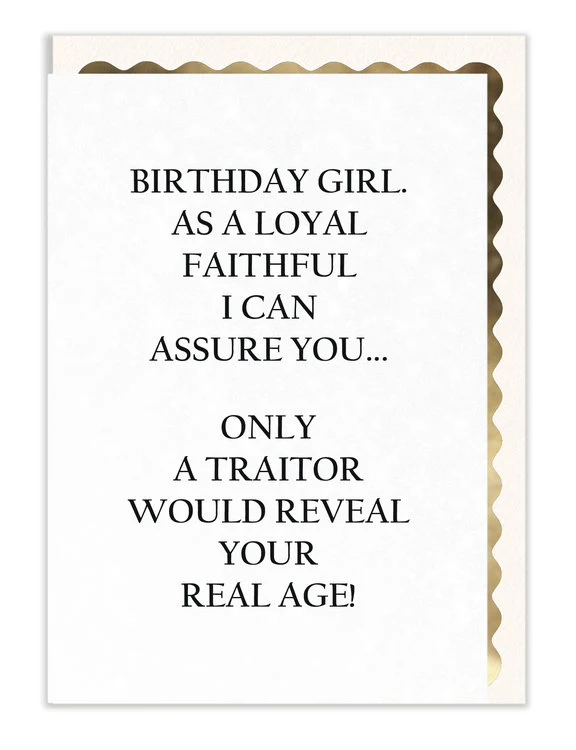 Five Dollar Shake - Traitor Would Reveal Your Age