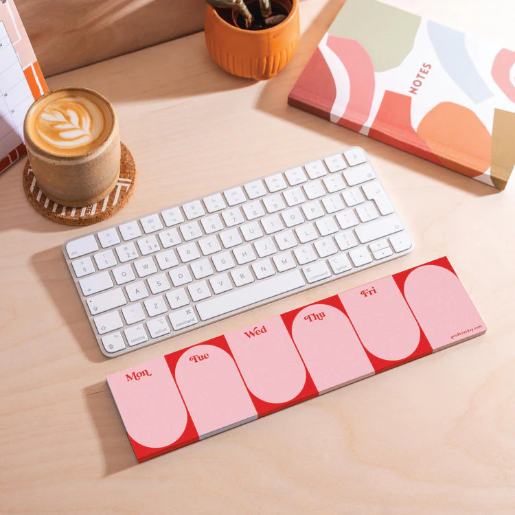 Good Tuesday - Keyboard Pad - Pink and Red - Image 2