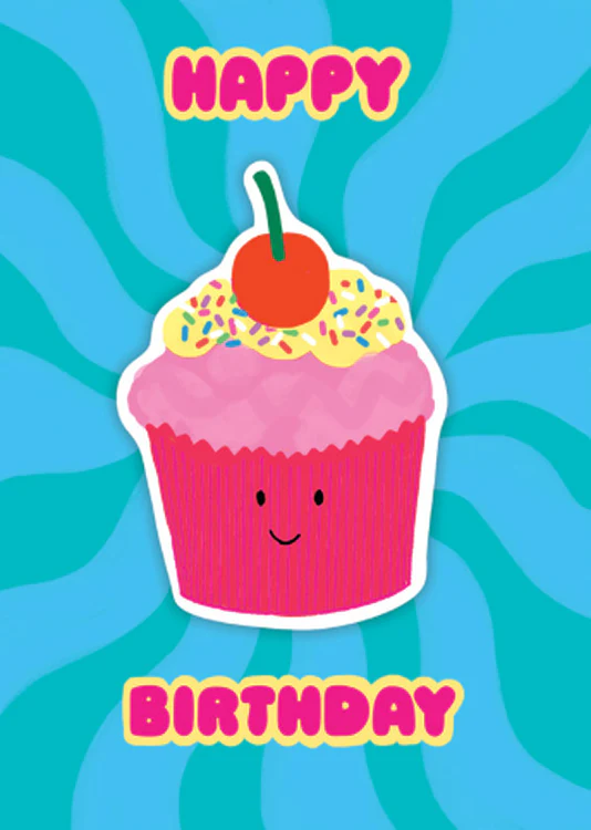 Hammond Gower - Birthday Cupcake - Magnet