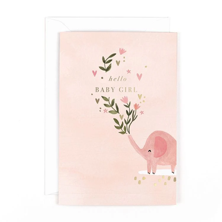 Hotchpotch - Baby Girl Pink Elephant