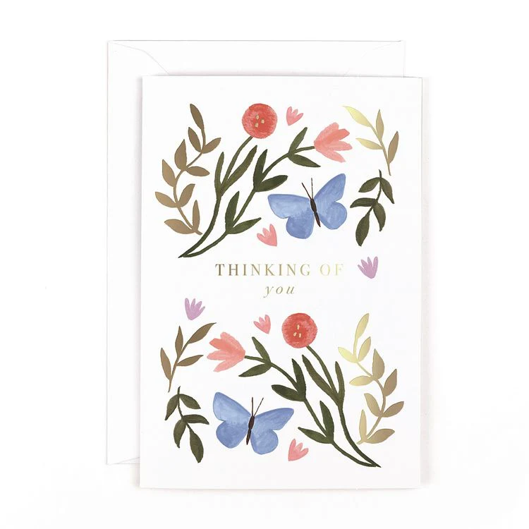 Hotchpotch - Thinking Of You Butterflies and Foliage