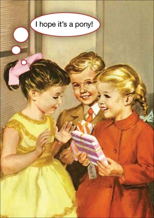 I hope it's a pony