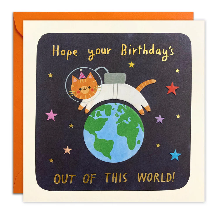 James Ellis Stevens - Birthday Space Cat
