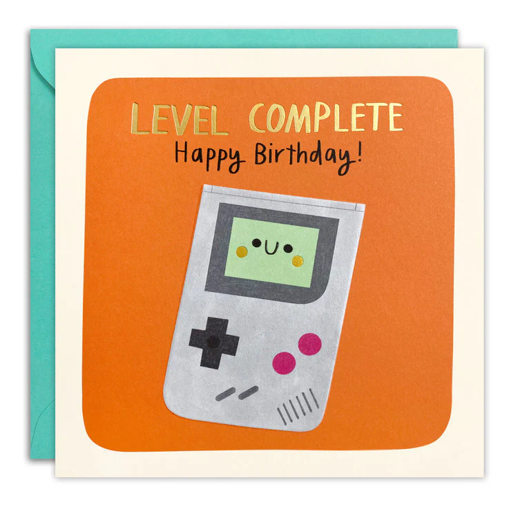 James Ellis Stevens - Level Complete Birthday