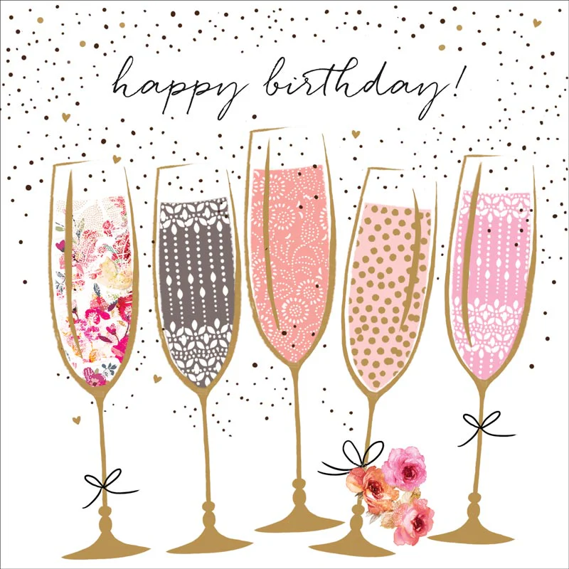 Jaz and Baz - Birthday champagne