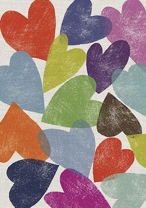 Jenny Frean - Printed Hearts