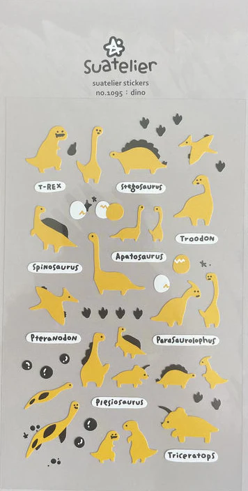 Suatelier - Dino Stickers